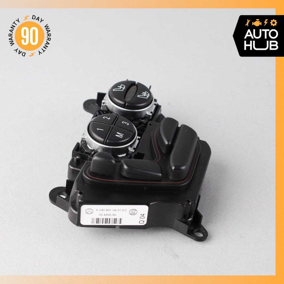 03-08 Mercedes R230 SL500 SL55 AMG Left Side Seat Switch Control Module OEM - photo 13