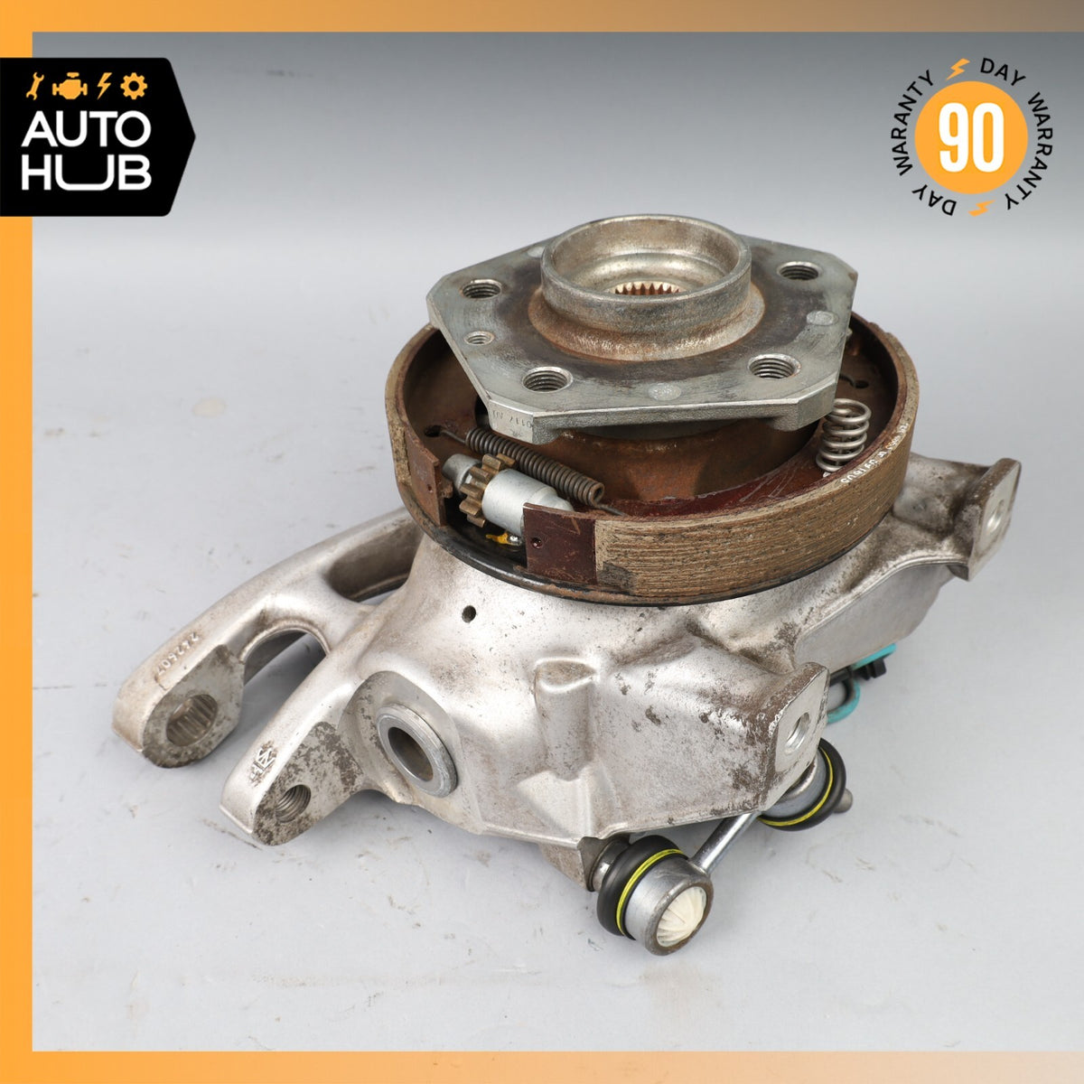 11-19 Maserati GranTurismo S M145 Rear Right Side Spindle Knuckle Hub OEM - photo 5