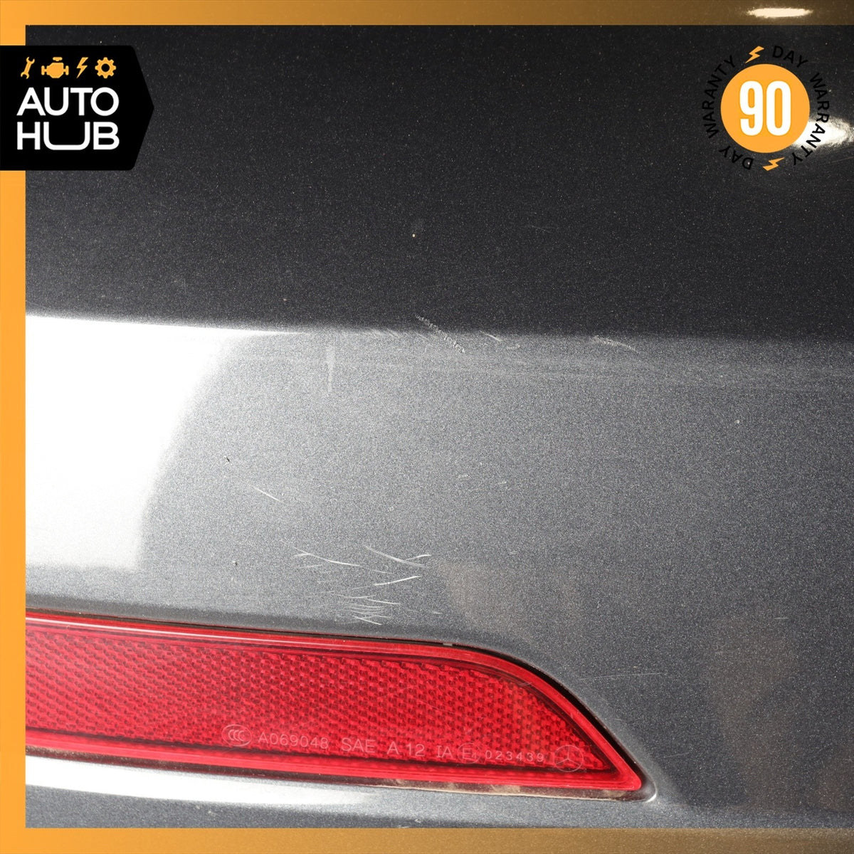 13-15 Mercedes X204 GLK250 GLK350 AMG Sport Rear Bumper Cover Assembly Gray OEM - photo 12