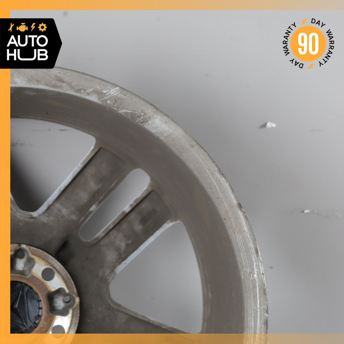 Mercedes X166 GL350 GL550 8.5 X 19 19" Wheel Rim Silver 1664011302 OEM - photo 15