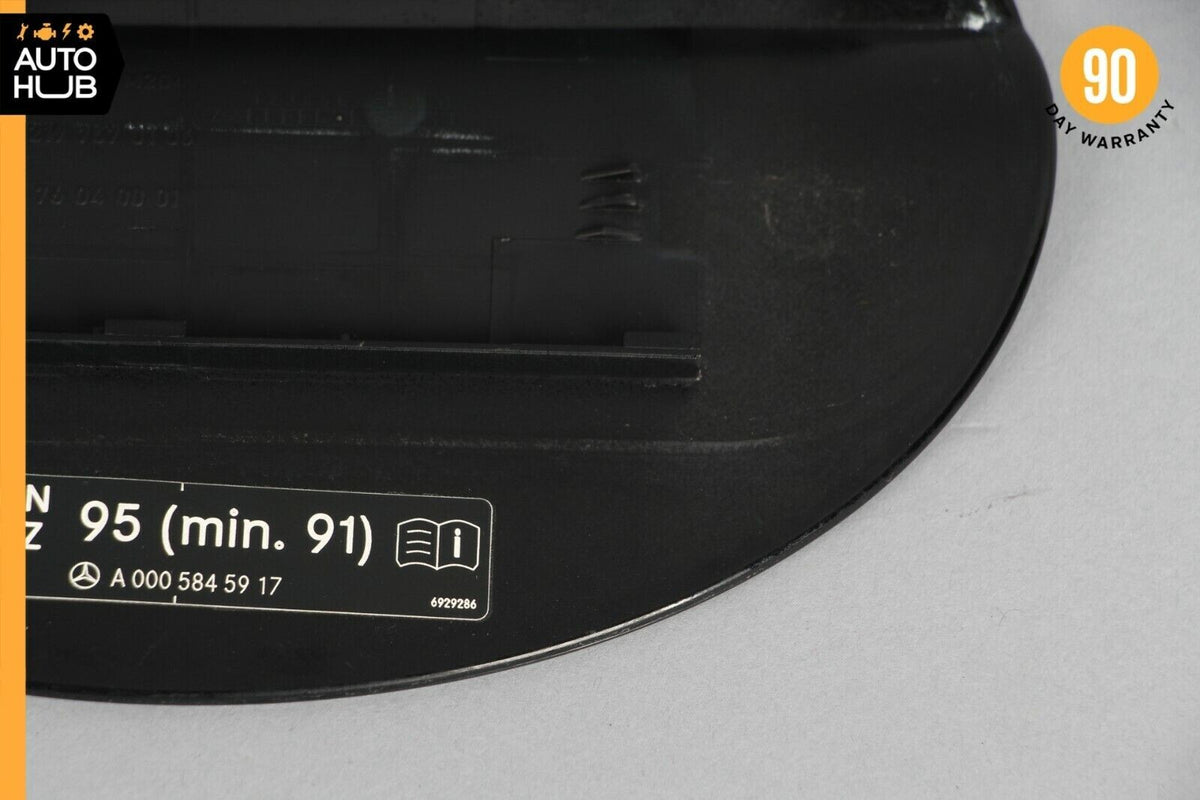06-11 Mercedes W219 CLS550 CLS63 AMG Fuel Gas Tank Lid Cover Black OEM - photo 10