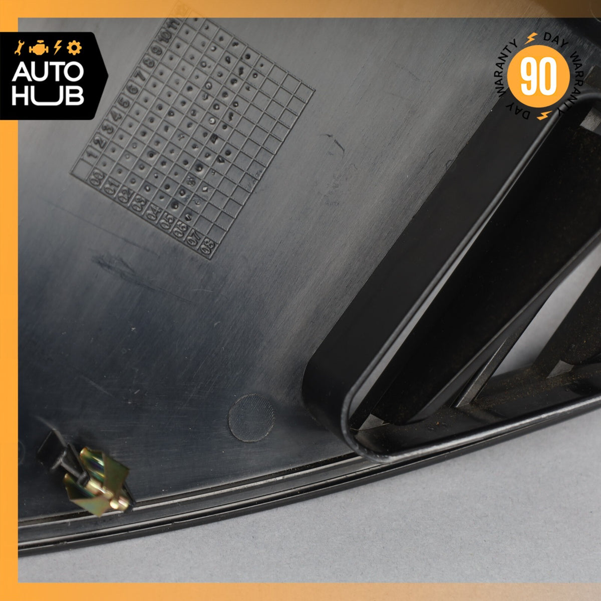 07-09 Mercedes W211 E550 E63 AMG E350 Left Dashboard Trim Cover Panel Black OEM - photo 9
