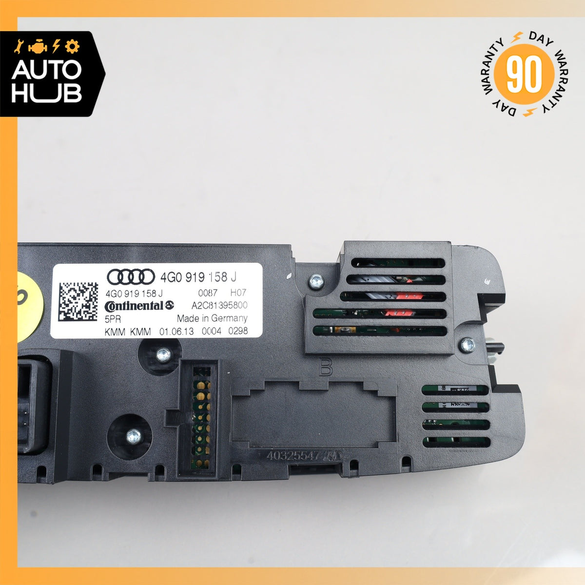 Audi C7 S6 A6 Rear Climate Control Panel Switch OEM 51k - photo 10