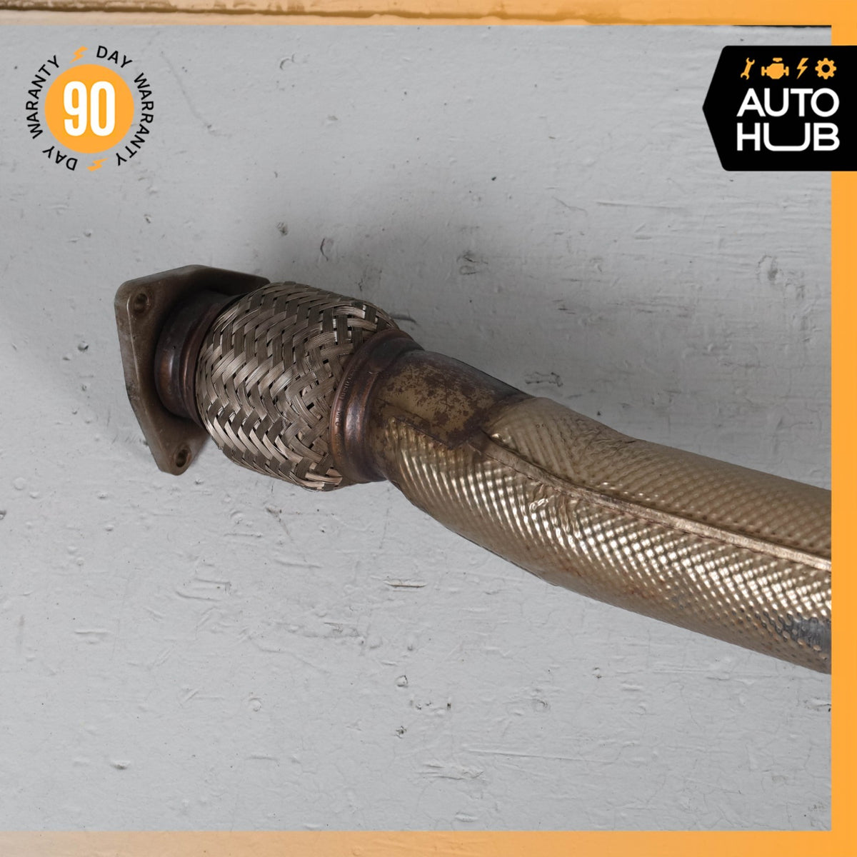 13-18 Bentley Continental GT GTC 4.0L V8 Exhaust Downpipe Set 3W0131705E OEM - photo 2