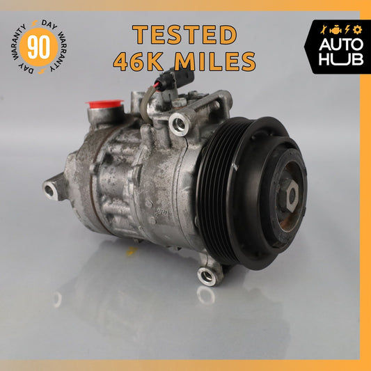 15-18 Porsche Macan 95B GTS S A/C AC Air Conditioning Compressor Pump OEM 46k - photo 1