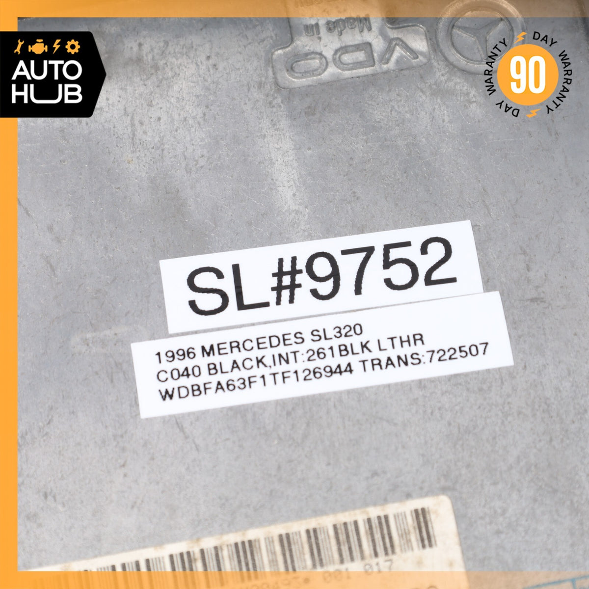 96-97 Mercedes R129 SL320 Cruise Control Module Unit 1295452832 OEM 78k - photo 10