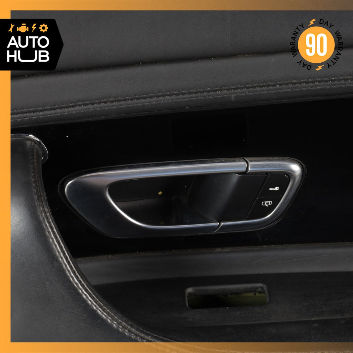 03-10 Bentley Continental GT Right Passenger Side Interior Door Panel Black OEM - photo 12
