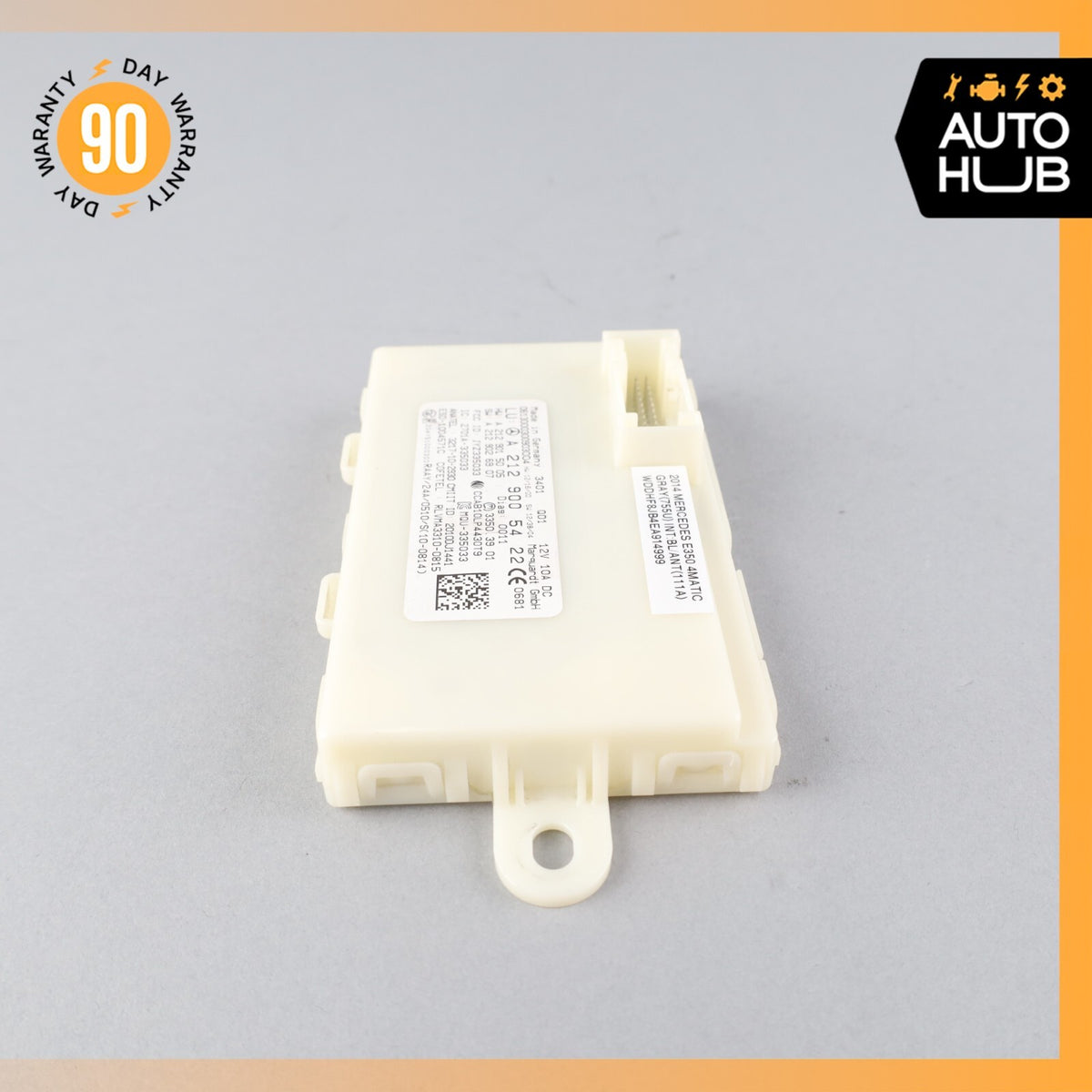 13-20 Mercedes W212 E350 CLS400 SL550 E550 Keyless Go Entry Control Module OEM - photo 3