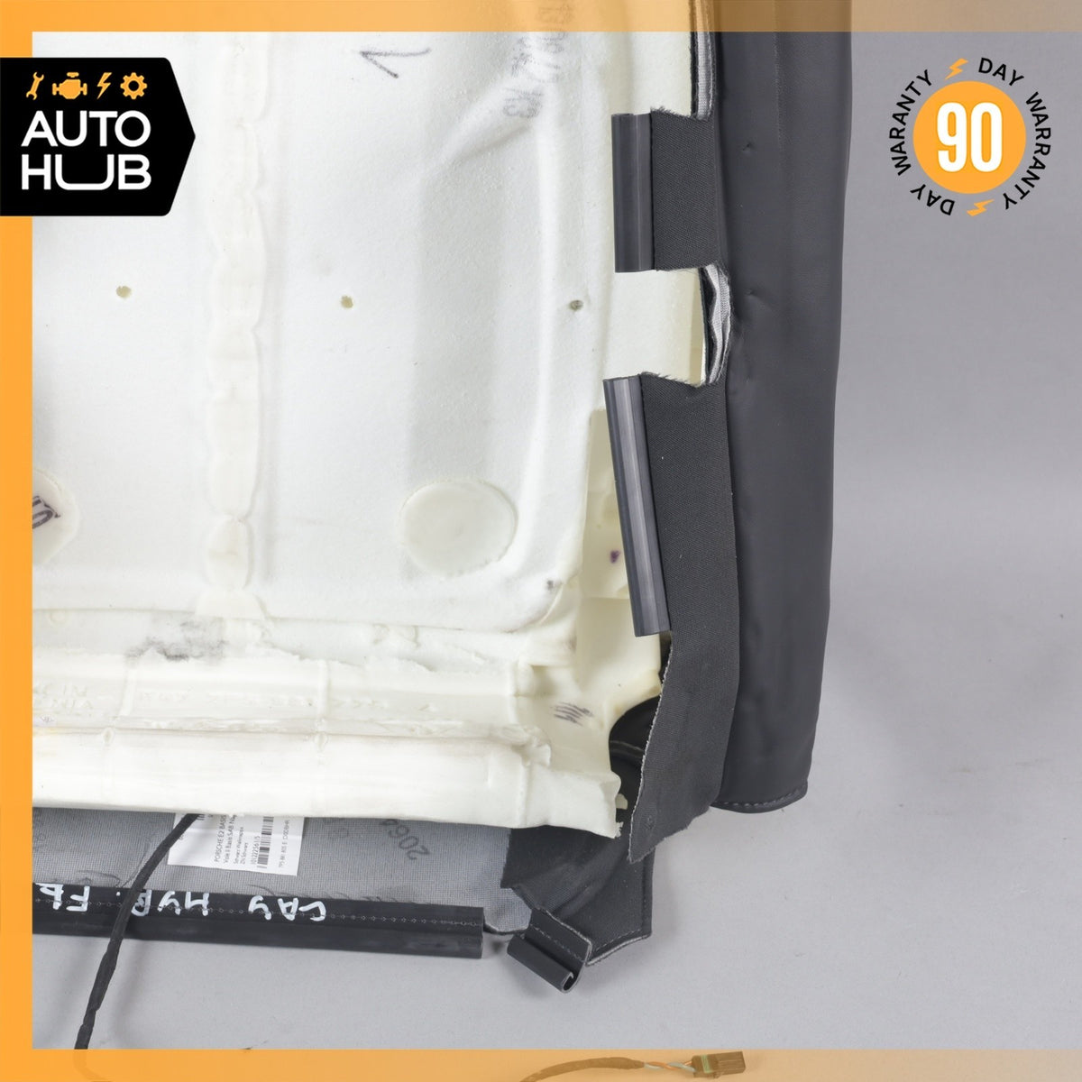 11-18 Porsche Cayenne 958 Front Left Side Seat Upper Cushion Leather OEM - photo 15