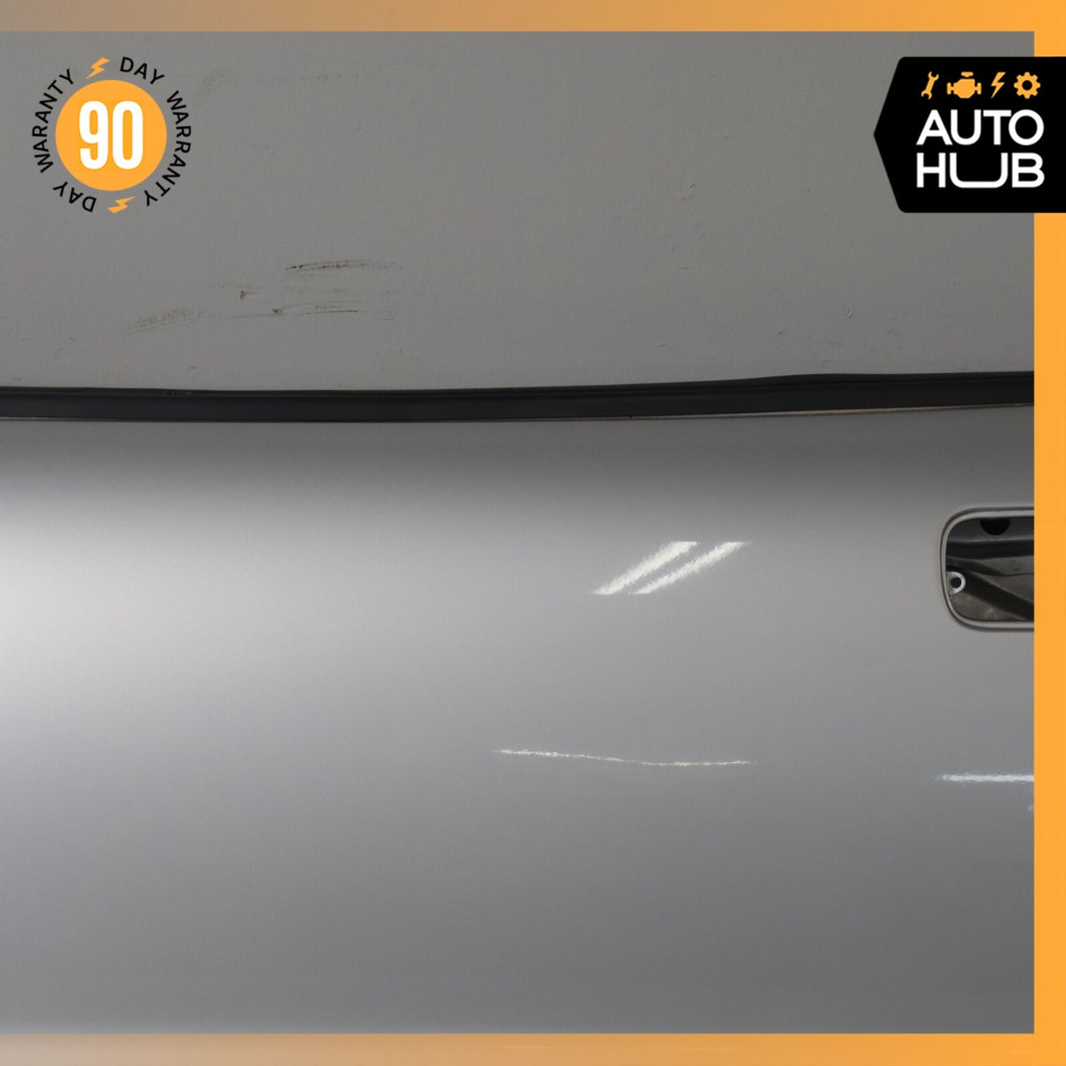 02-07 Maserati M138 Coupe 4200 GT Left Side Door Shell Frame Panel Silver OEM - photo 4