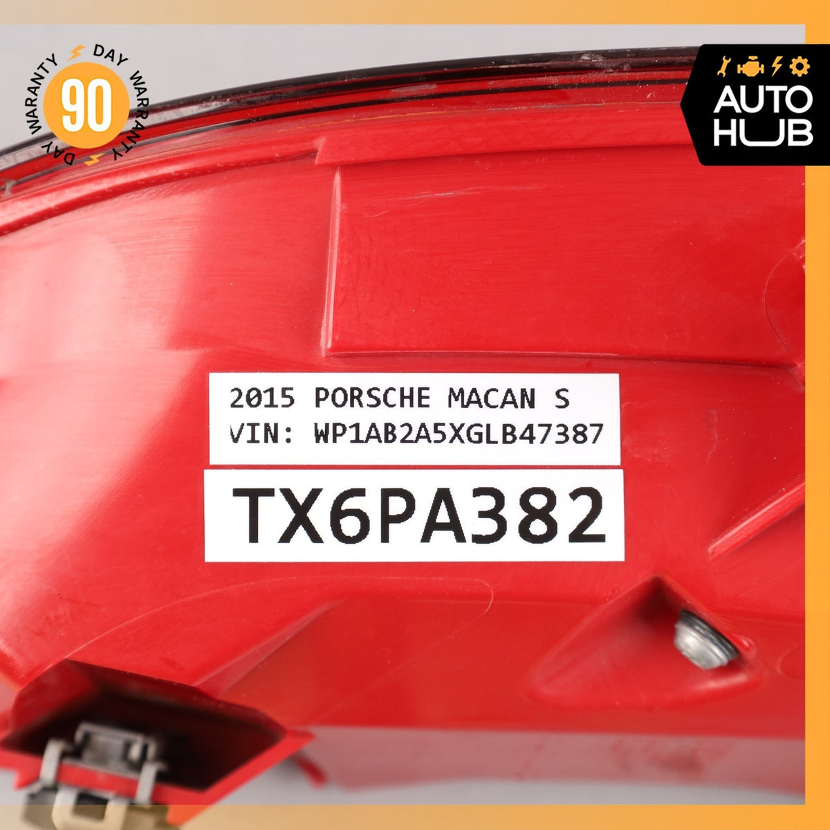 15-18 Porsche Macan 95B S GTS Left Side Outer Tail Light Lamp 95B945095E OEM - photo 22