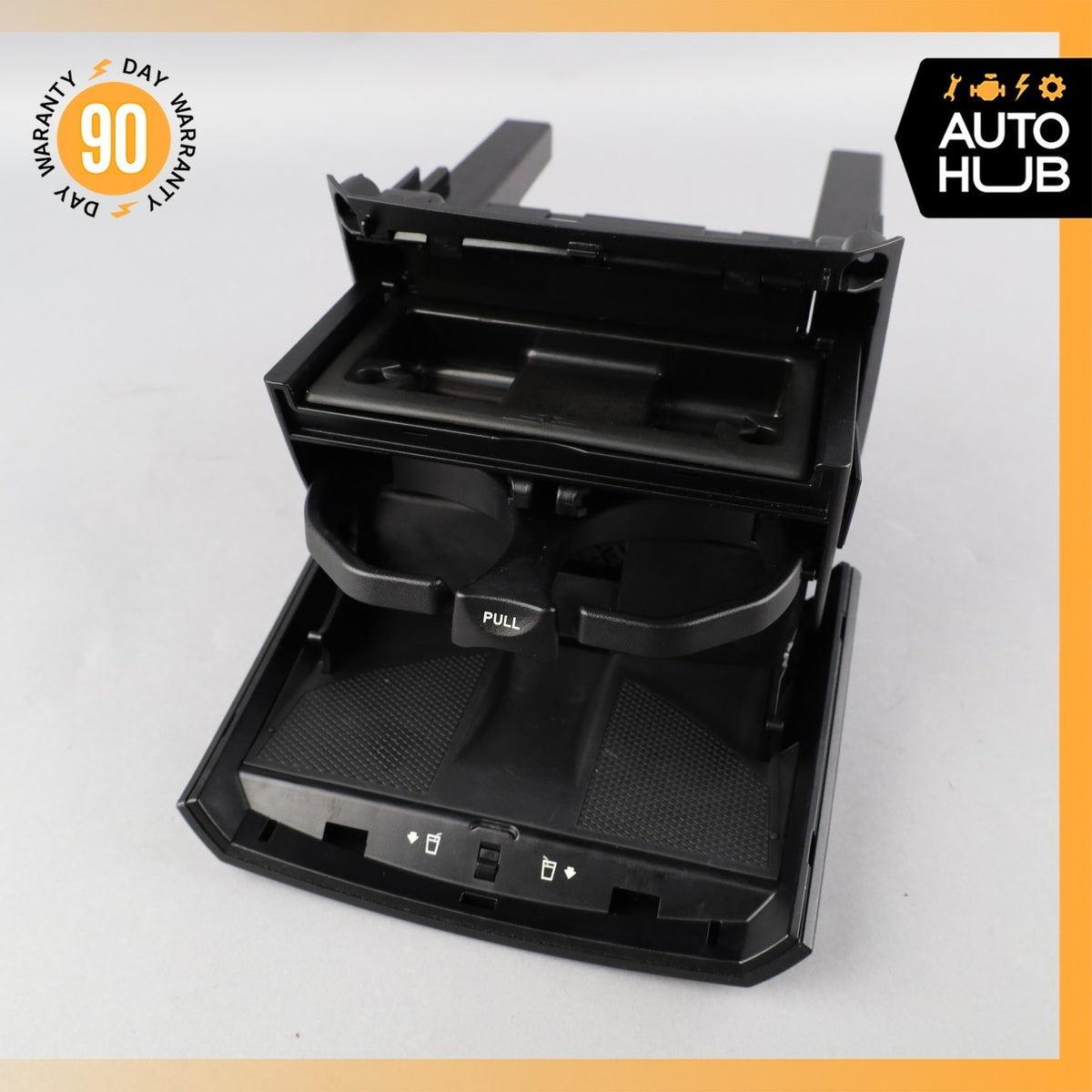 06-13 Mercedes W251 R350 R500 Rear Center Console Cup Holder / Ashtray Black OEM - photo 1