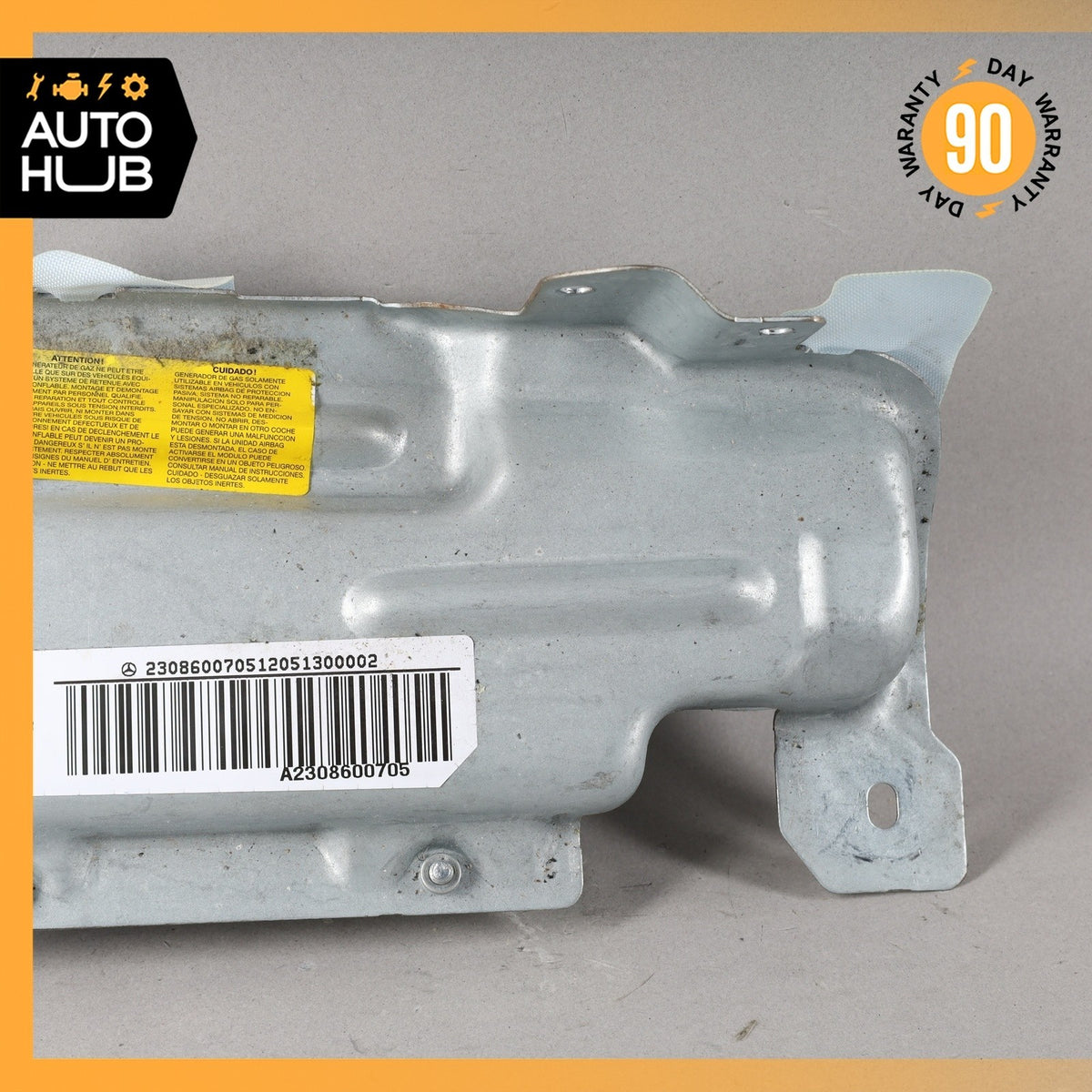 03-12 Mercedes R230 SL500 SL55 AMG Knee Airbag Air Bag Left Driver Side OEM - photo 10