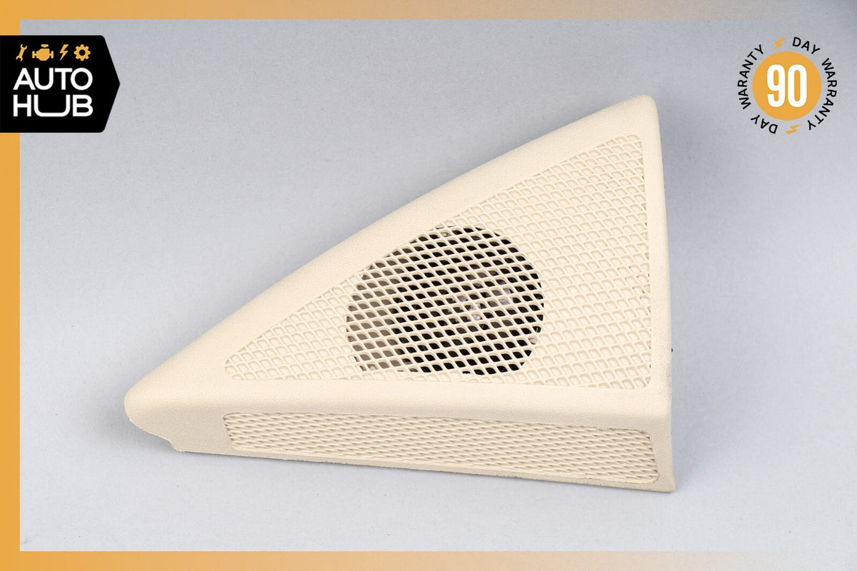 03-06 Mercedes W211 E320 E500 Tweeter Speaker Cover Left Driver Side Beige OEM - photo 1