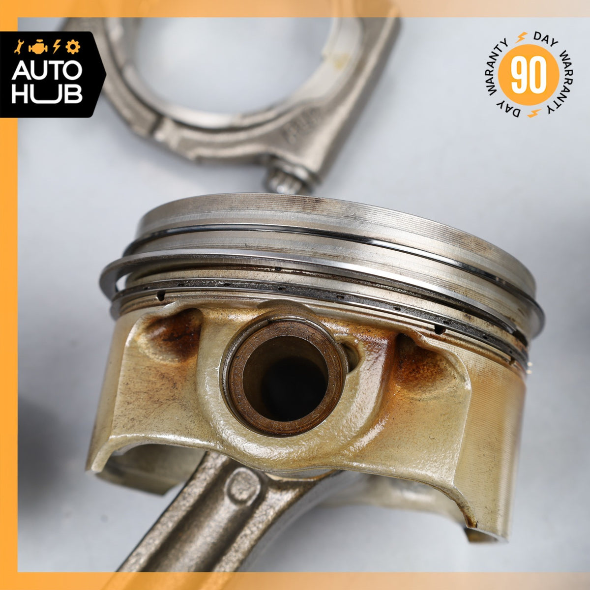 13-14 Audi S8 / Bentley GT 4.0L Engine Piston Connecting Rod Set 079107066EA OEM - photo 8