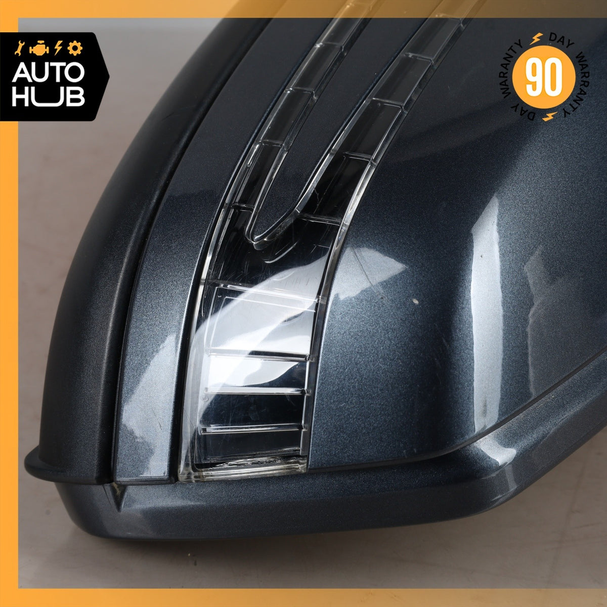 13-15 Mercedes X204 GLK350 GLK250 Left Rear View Door Mirror w/ Blind Spot OEM - photo 5