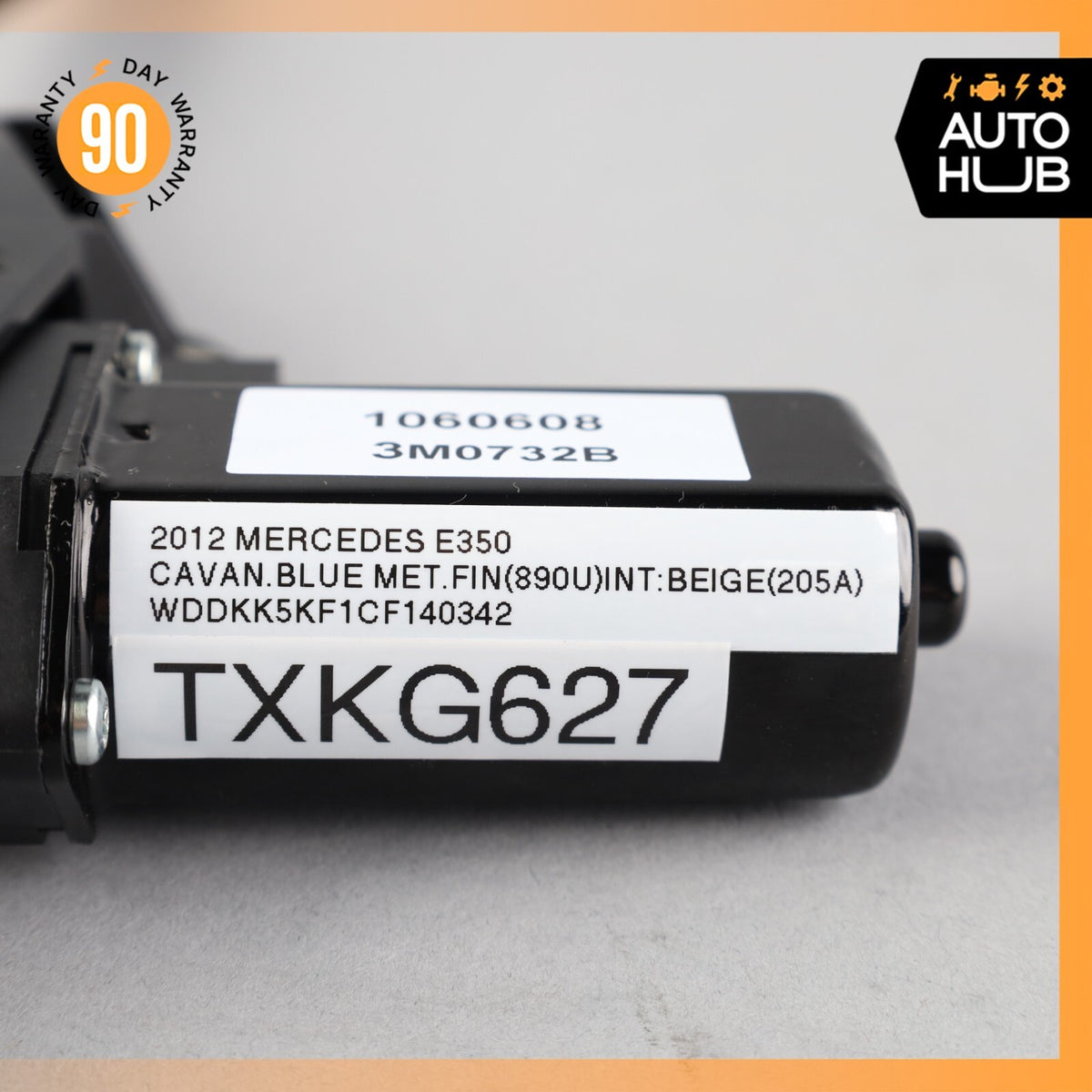 10-17 Mercedes W207 E350 E550 Right Side Seat Belt Feeder Motor Beige OEM - photo 15