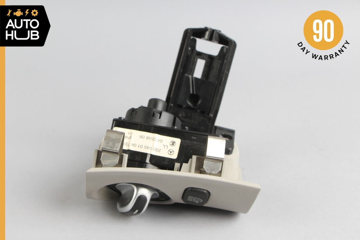 03-12 Mercedes R230 SL500 SL550 SL55 AMG Headlight Control Switch Gray OEM - photo 9