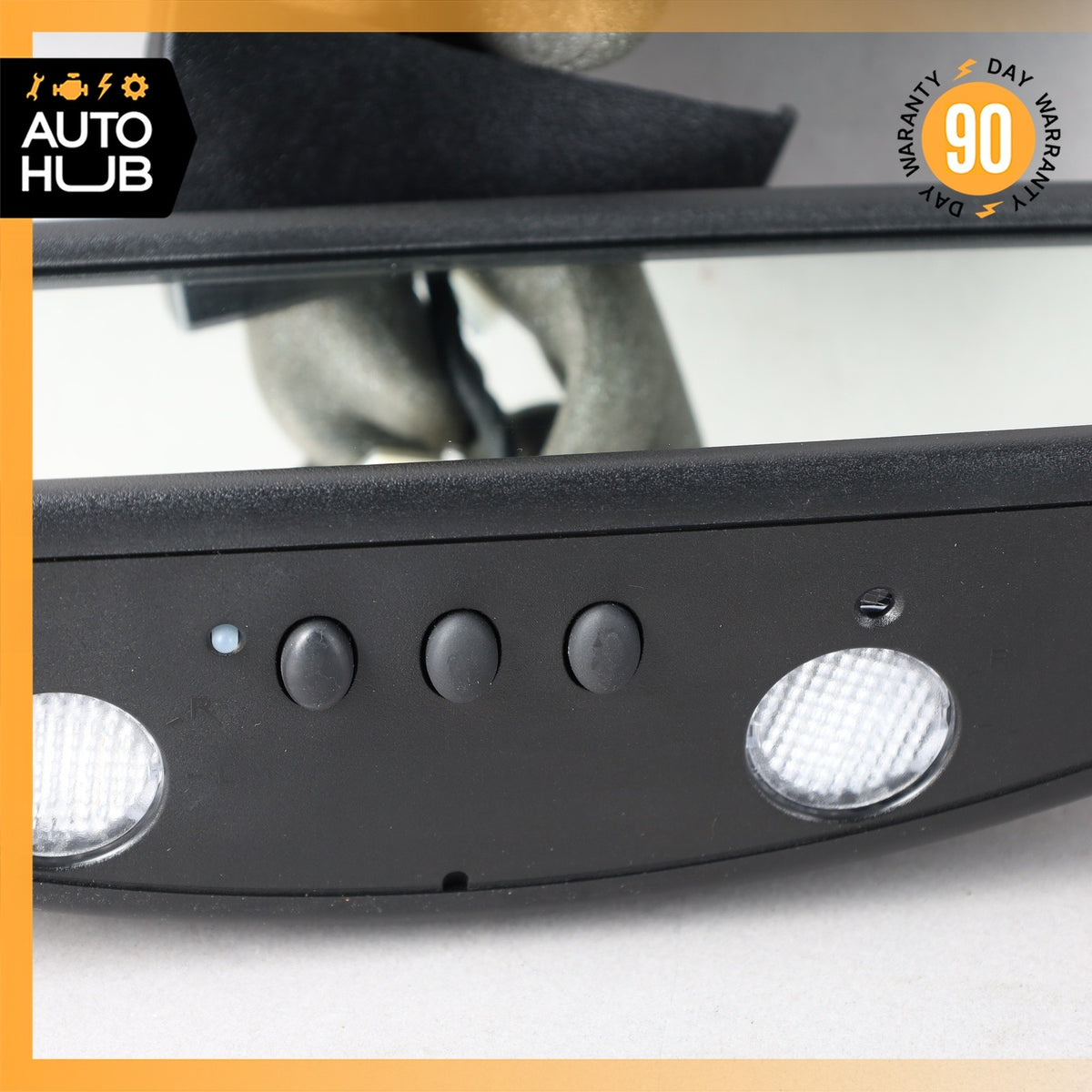 10-16 Mercedes W207 E350 C250  Interior Rear View Mirror 2048104217 Black OEM - photo 12