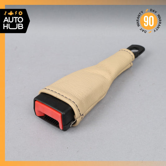 08-19 Maserati GranTurismo M145 Front Left or Right Seat Belt Buckle Beige OEM - photo 1