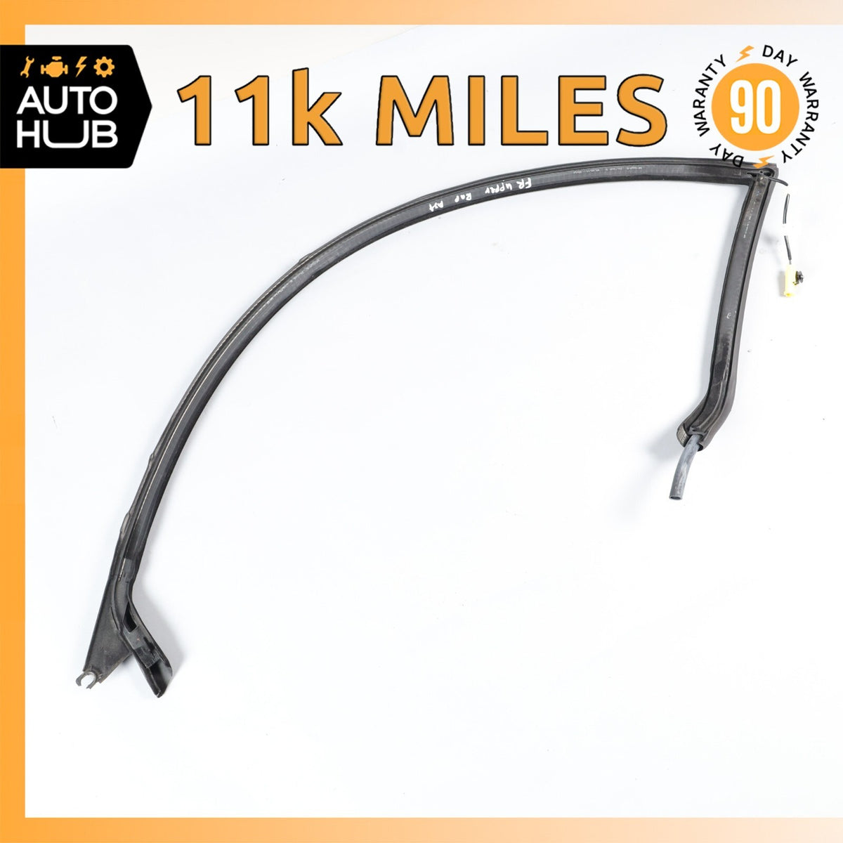 2012 Aston Martin Rapide Front Right Side Door Upper Seal Rubber OEM 11k - photo 1