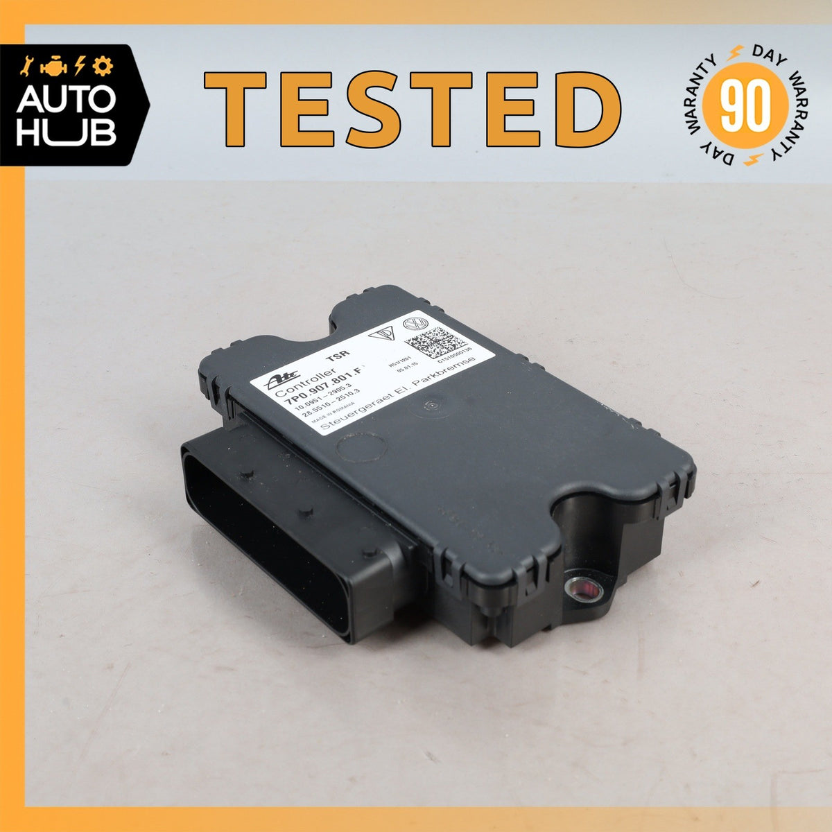 11-18 Porsche Cayenne 958 Electronic Parking Brake Control Module 7P0907801F OEM - photo 1
