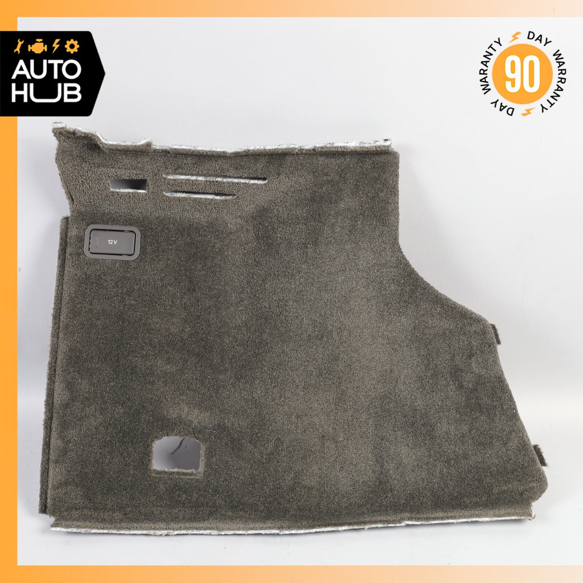 Bentley Continental GT Coupe Rear Left Trunk Tailgate Liner Carpet Panel OEM - photo 1