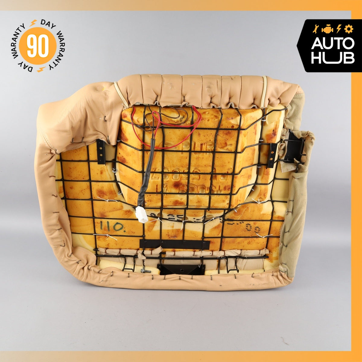 00-02 Bentley Arnage Rear Left Lower Bottom Seat Cushion OEM 30k - photo 7