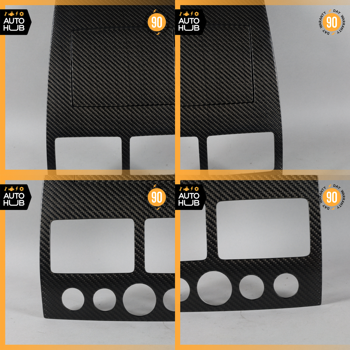 10-15 Aston Martin DB9 Rapide Center Console Navi Trim Bezel Panel Carbon OEM - photo 22