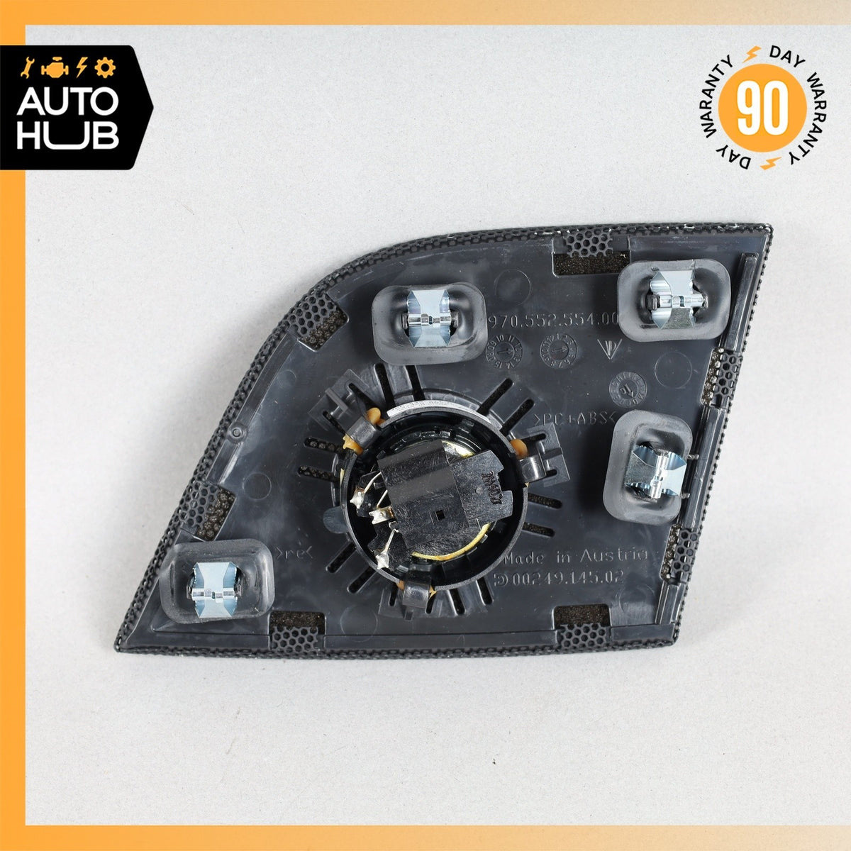 Porsche Panamera 970 Right Passenger Side Dashboard Tweeter Speaker w/ Cover OEM - photo 6