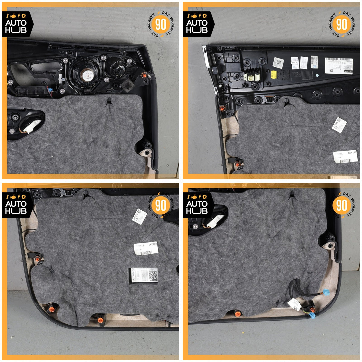 17-23 Mercedes W205 C300 C63 AMG Coupe Front Right Side Interior Door Panel OEM - photo 17