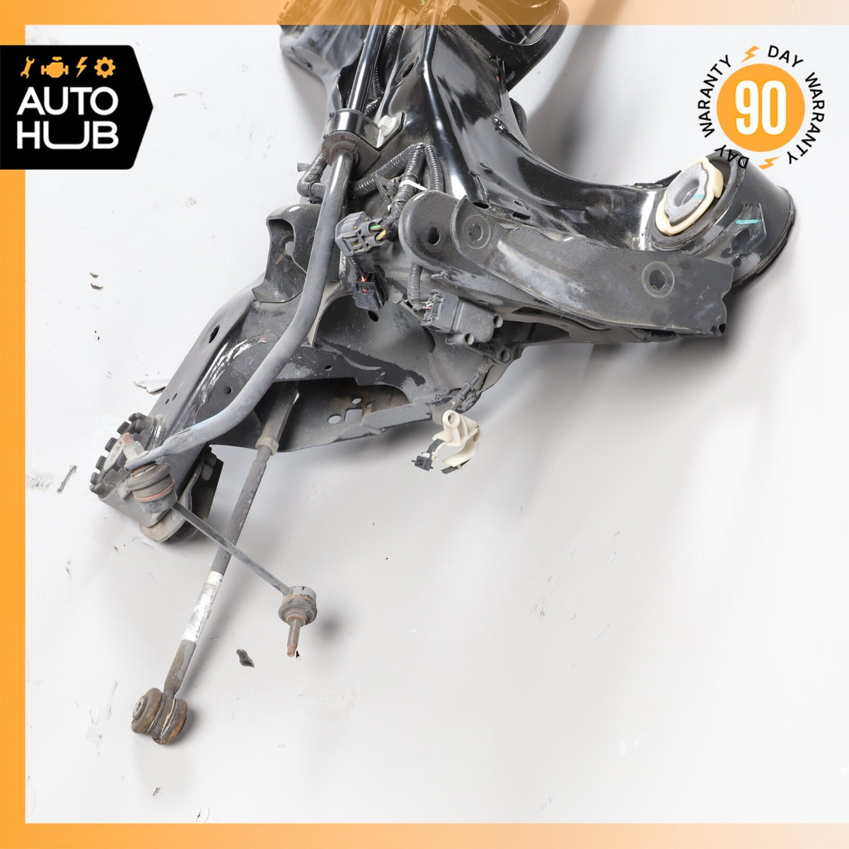 16-19 Jaguar X351 XJ XJR Rear Sub Frame Subframe Suspension Crossmember OEM 37k - photo 10