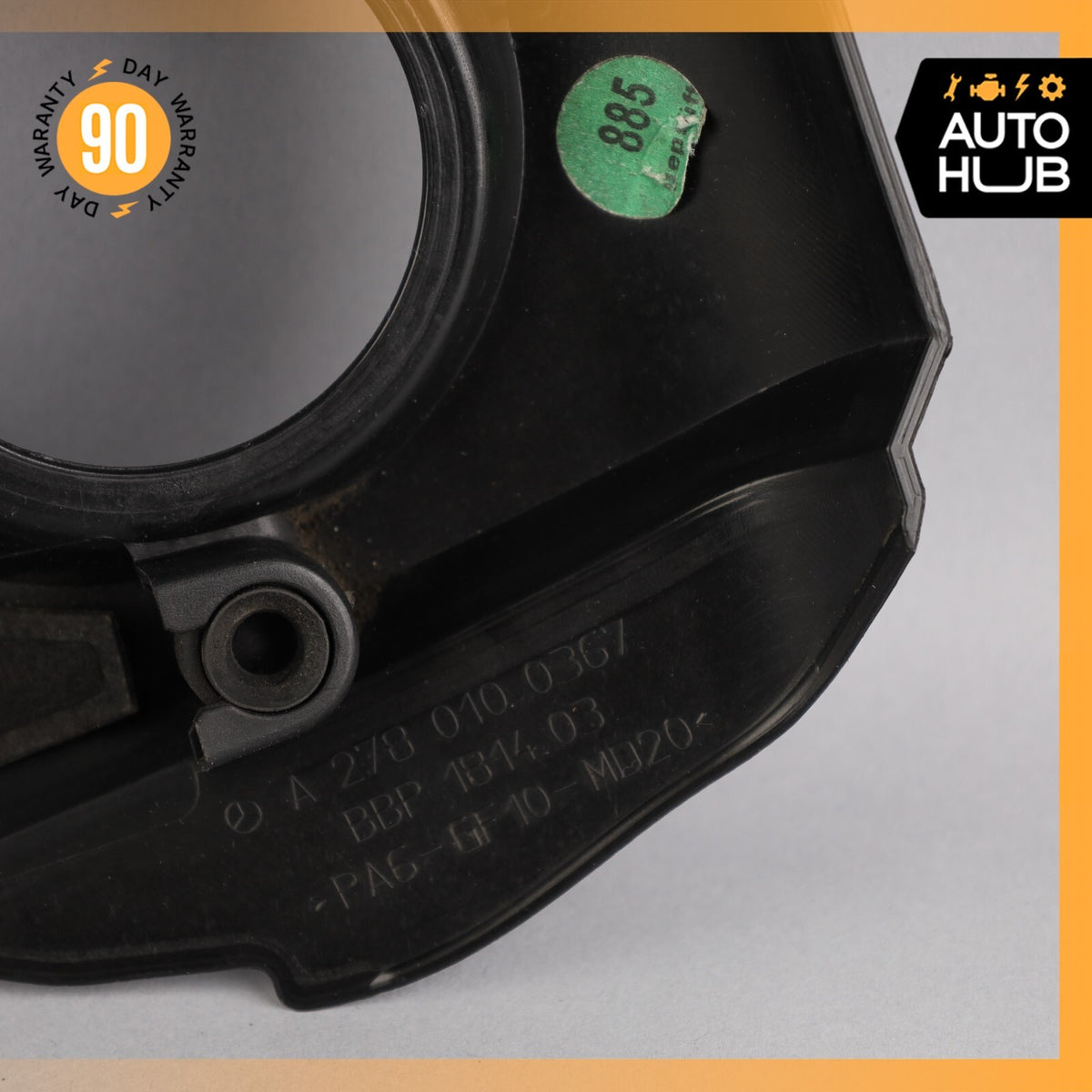 11-20 Mercedes X166 GL450 E550 M278 Engine Appearance Cover Front Right Side OEM - photo 9