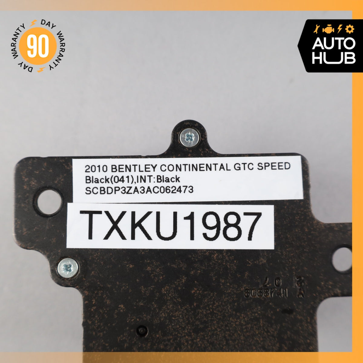 03-10 Bentley Continental GTC Speed Safety Bag Sensor SRS Control Module OEM 83k - photo 9