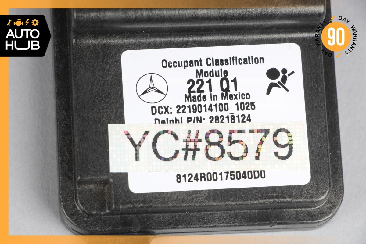 10-13 Mercedes W221 S550 S400 S350 Occupant Seat Module Sensor Front Right OEM - photo 8