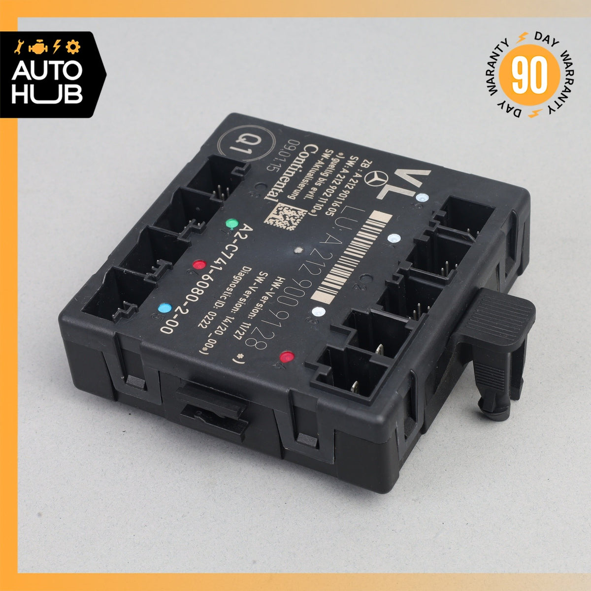 Mercedes W207 E400 E550 Front Left Driver Side Door Control Module OEM 58k - photo 4