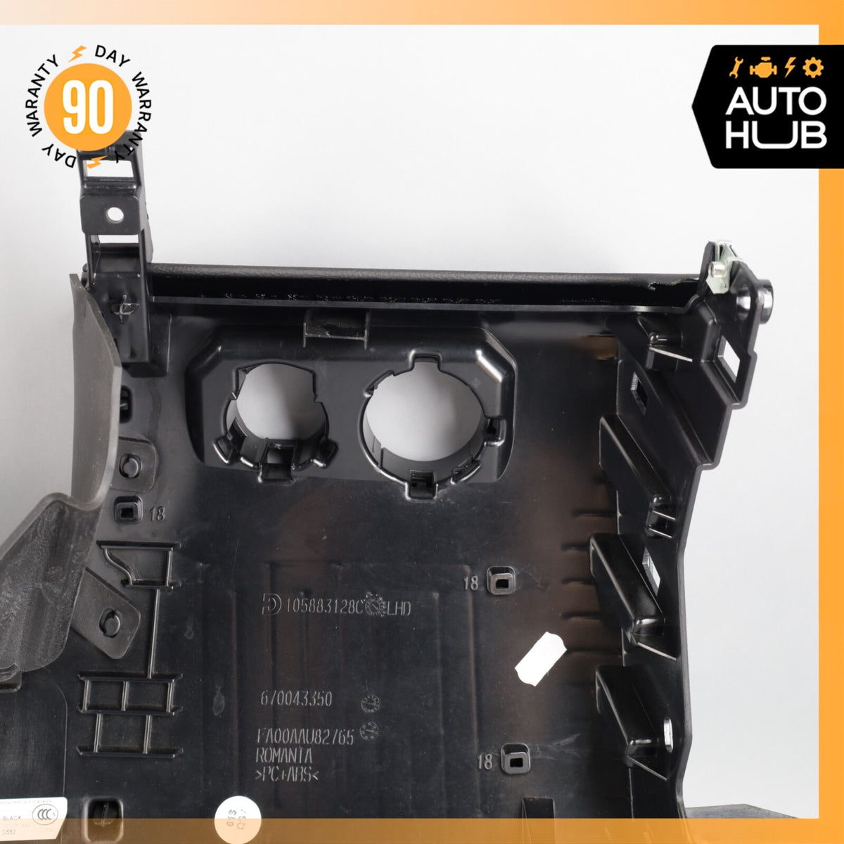 17-20 Maserati Levante M161 Dashboard Dash Left Under Seat Knee Panel OEM 73k - photo 12