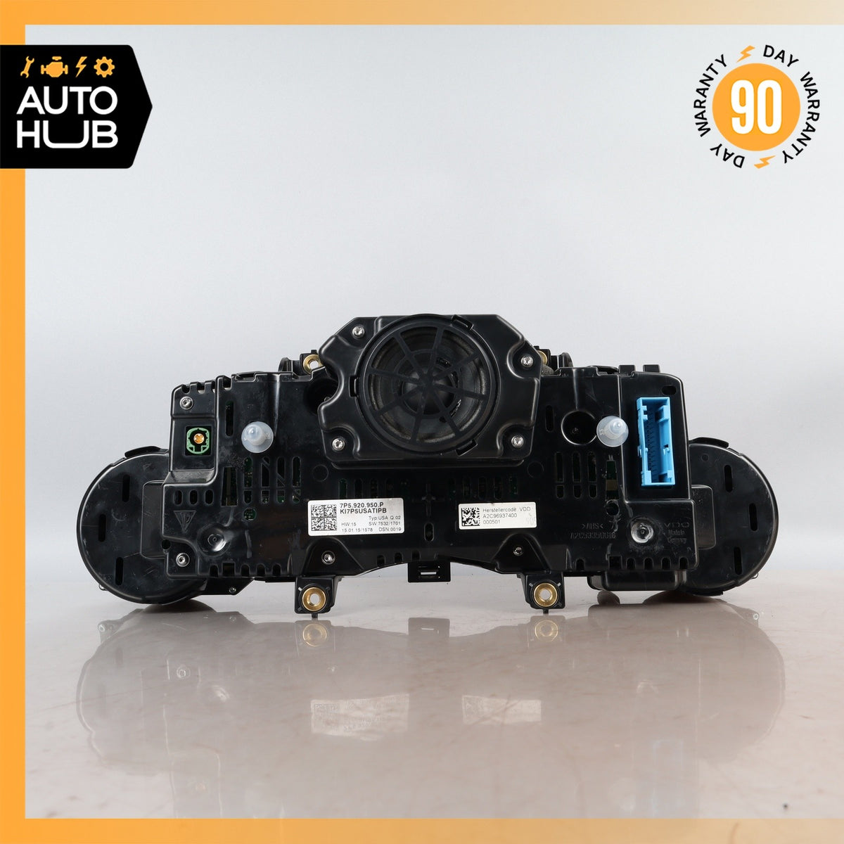 2016 Porsche Cayenne 958 3.6L VR6 Instrument Speedometer Cluster OEM 103k - photo 11