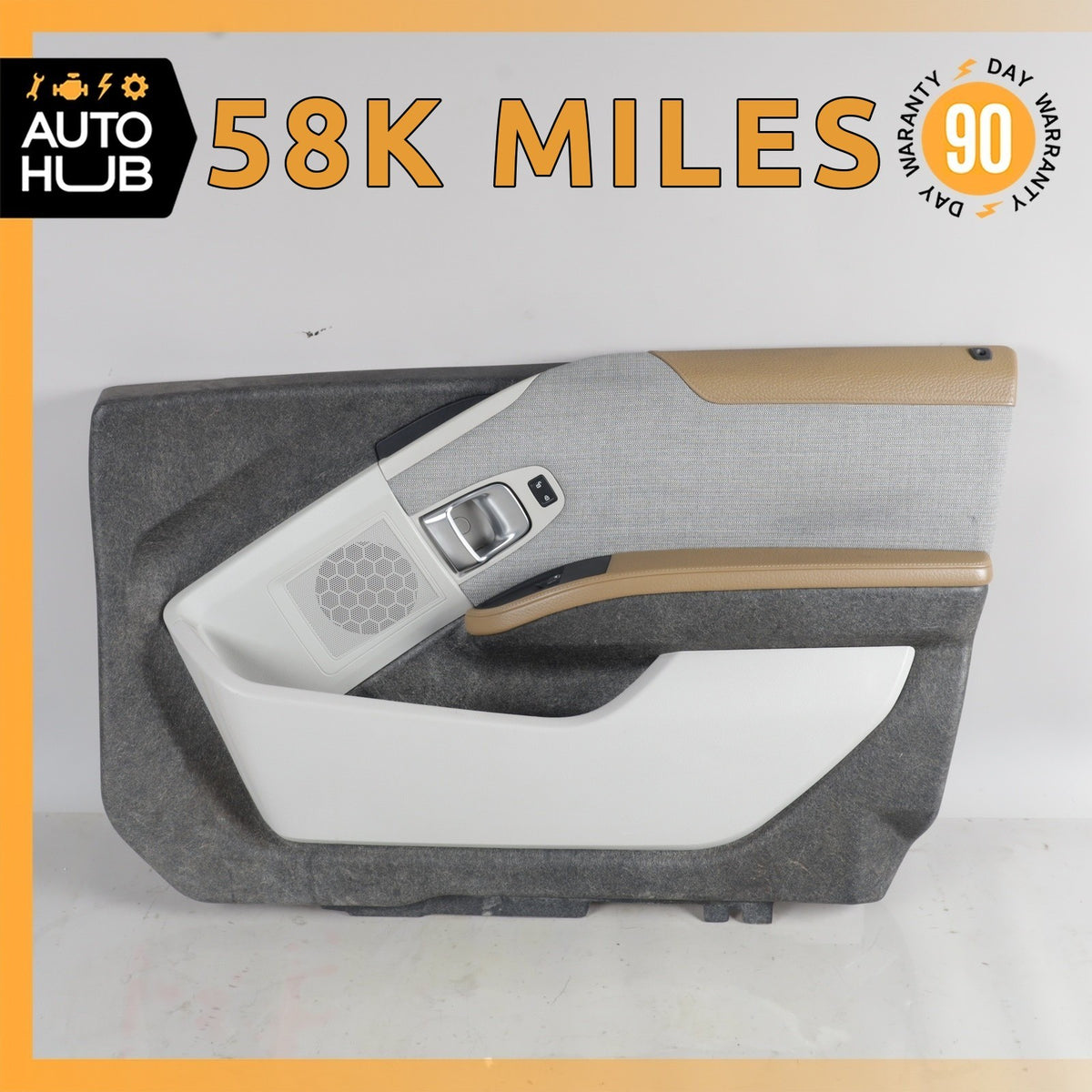 14-17 BMW i3 I01 Front Right Passenger Side Interior Door Panel OEM 58k - photo 1
