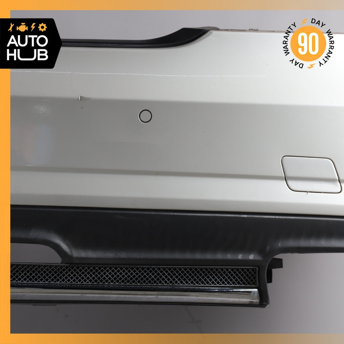 13-16 Mercedes R231 SL550 AMG Sport Rear Bumper Cover Assembly Diamond White OEM - photo 3