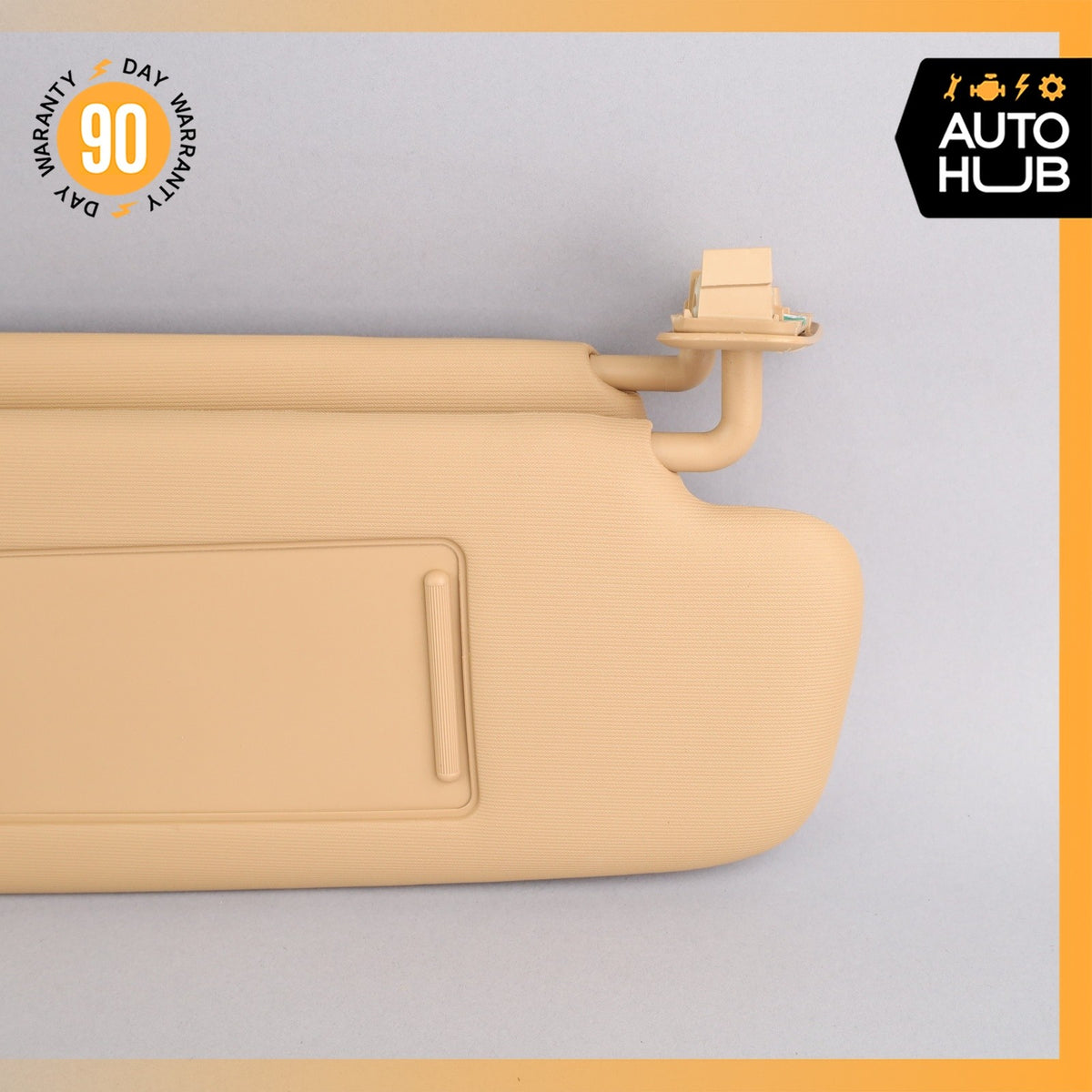 11-14 Porsche Cayenne 958 Sun Visor Sunvisor Front Right Side Beige OEM - photo 9