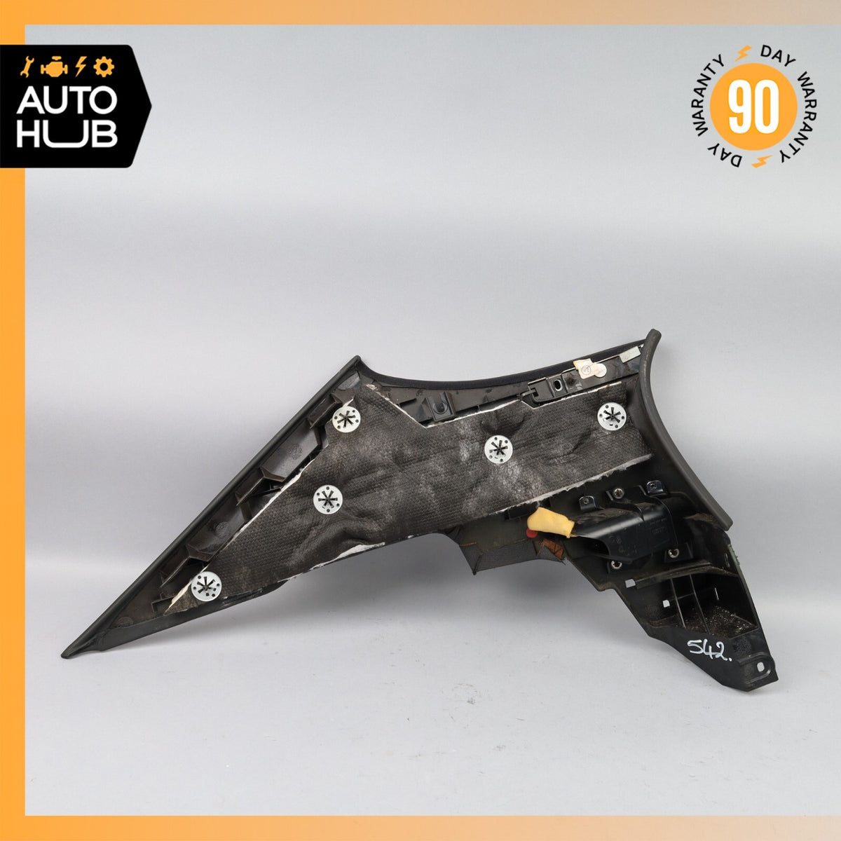 06-13 Bentley Continental Flying Spur Rear Right C-Pillar Cover Trim OEM - photo 9