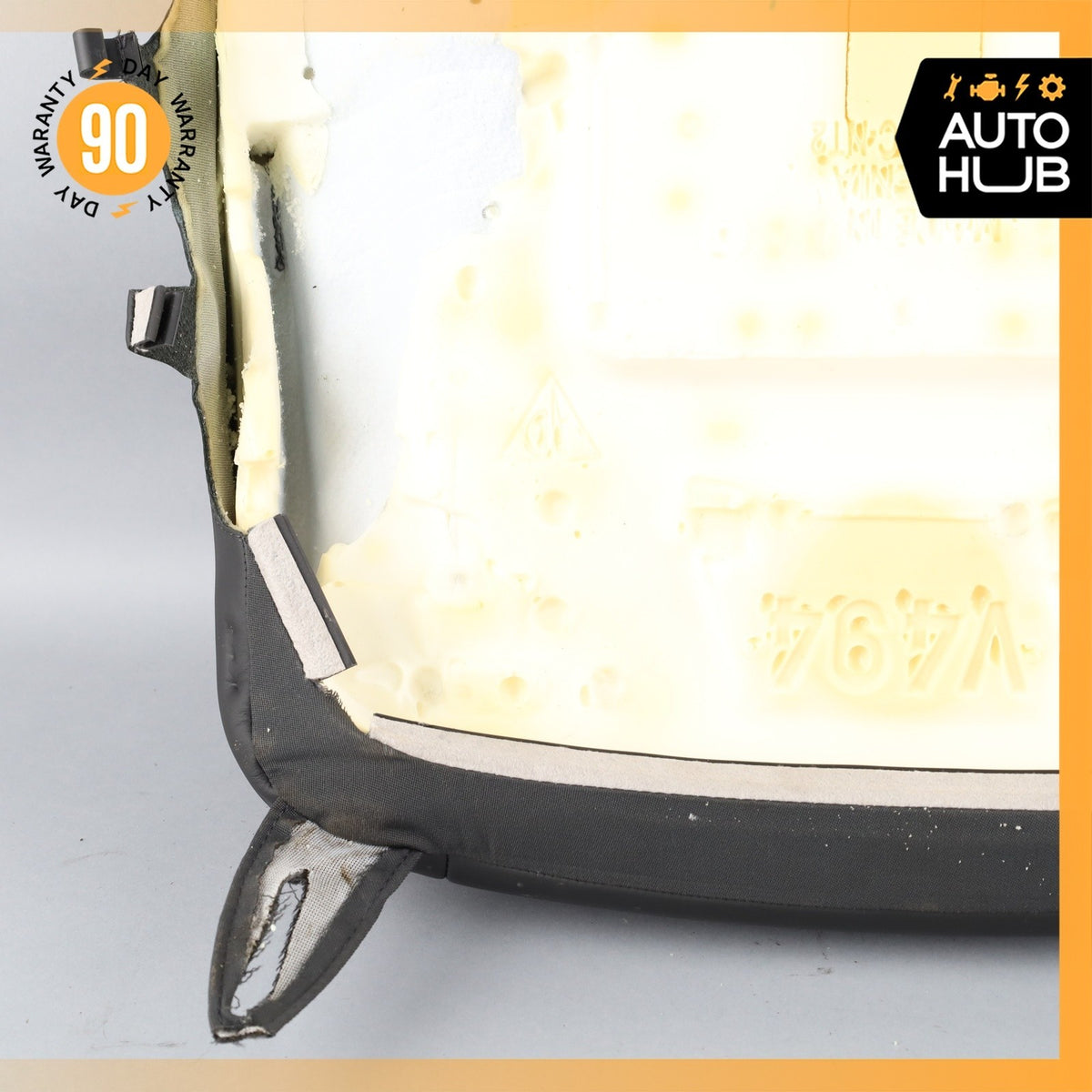 15-18 Porsche Macan 95B GTS Front Left Driver Seat Lower Cushion Suede OEM 46k - photo 14