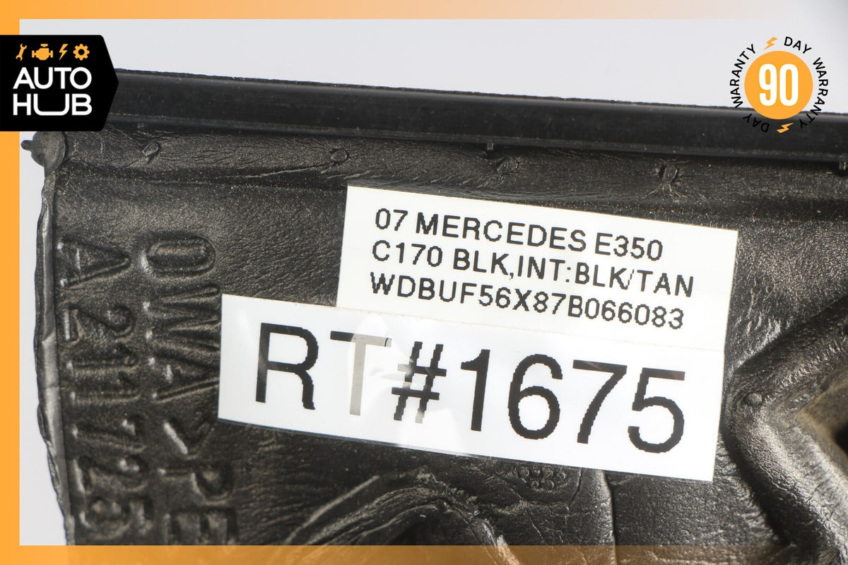07-09 Mercedes W211 E350 E550 Front Left Tweeter Speaker Cover Black OEM - photo 11