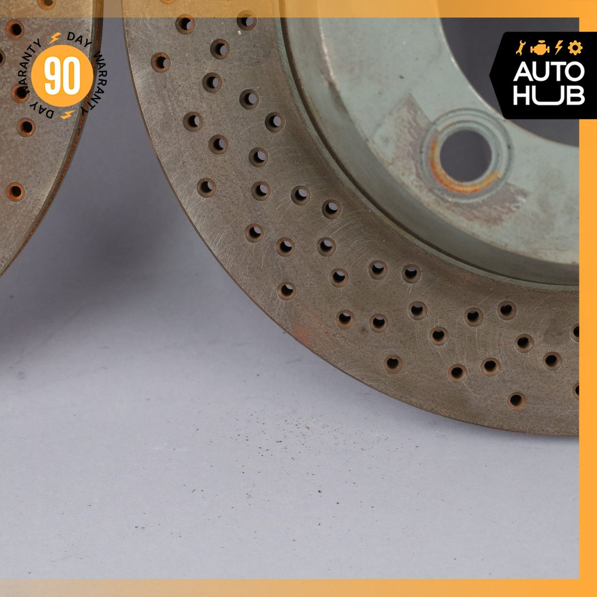 Porsche Boxster 987 Rear Left & Right Brake Rotors Disc Set Aftermarket - photo 10