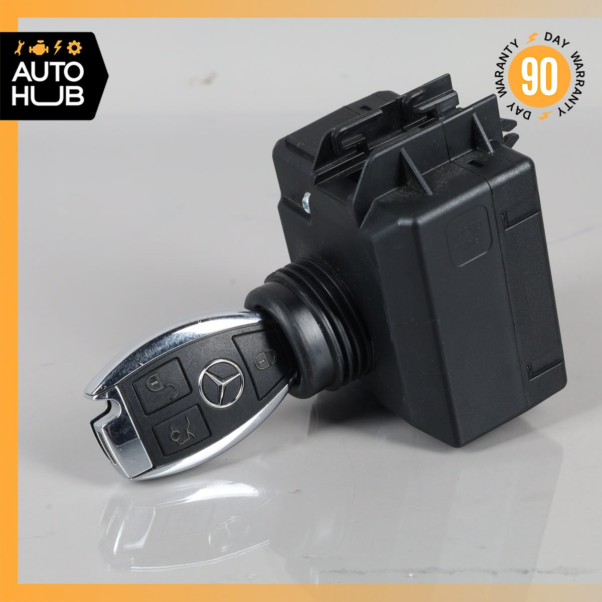 08-14 Mercedes W204 С63 AMG E350 Ignition Switch Module w/ Key 2079052600 OEM - photo 2