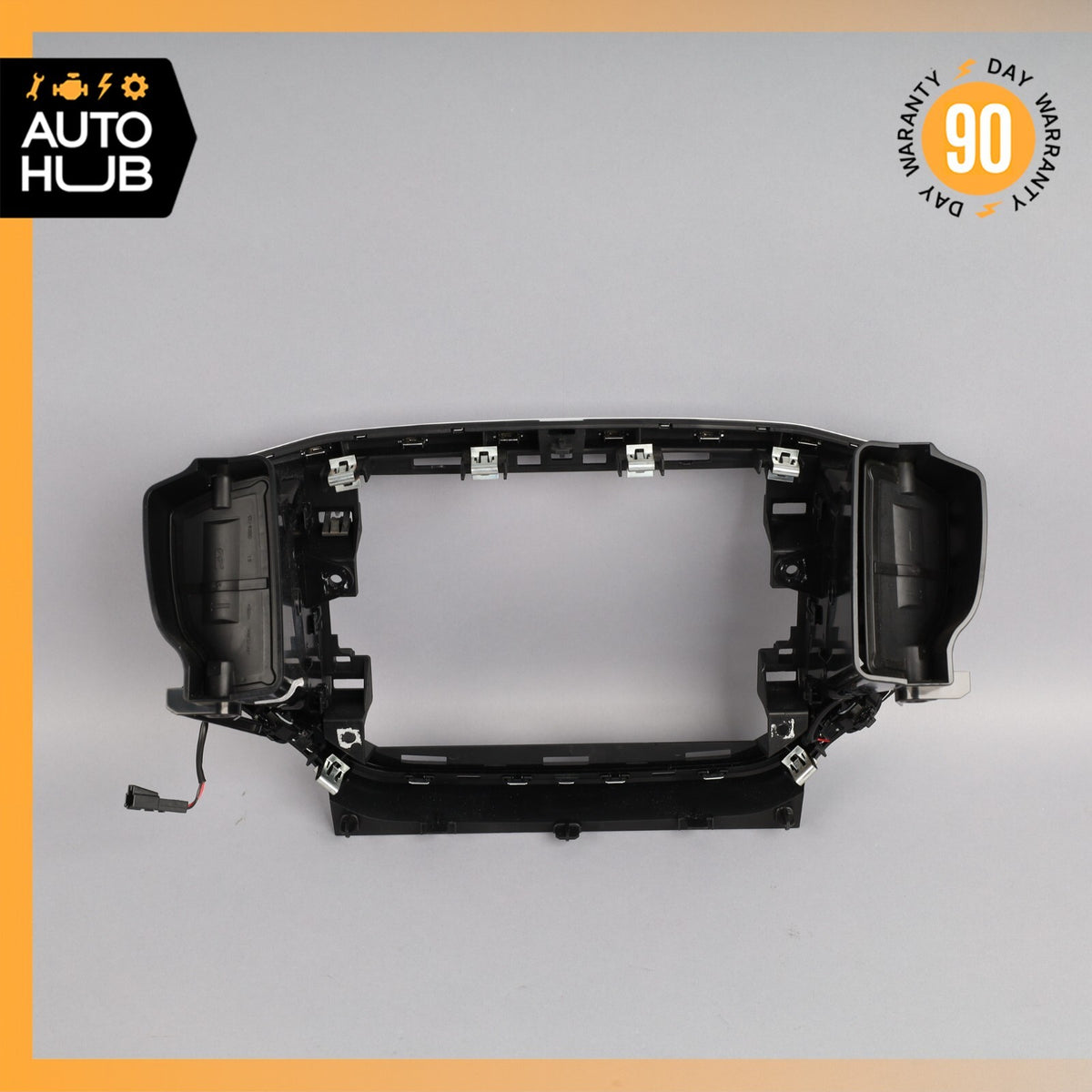 14-16 Maserati Ghibli Center Dash Air Vent Grille Screen Frame Trim Panel OEM - photo 9