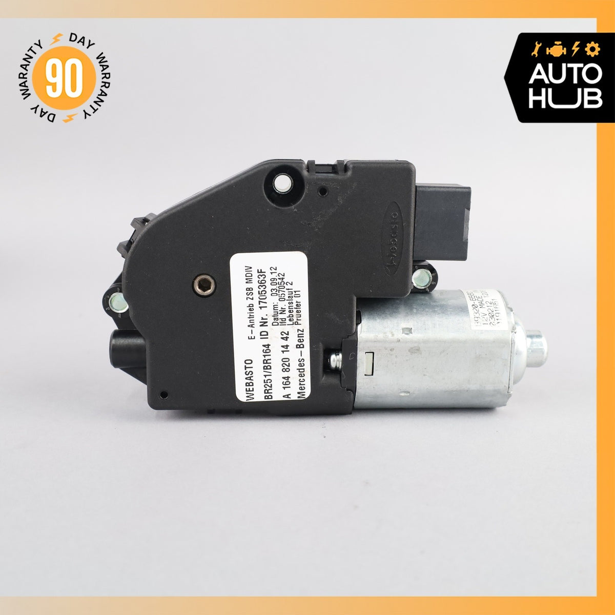06-13 Mercedes X164 GL350 R500 Panoramic Sunroof Sun Roof Motor 1648201442 OEM - photo 10