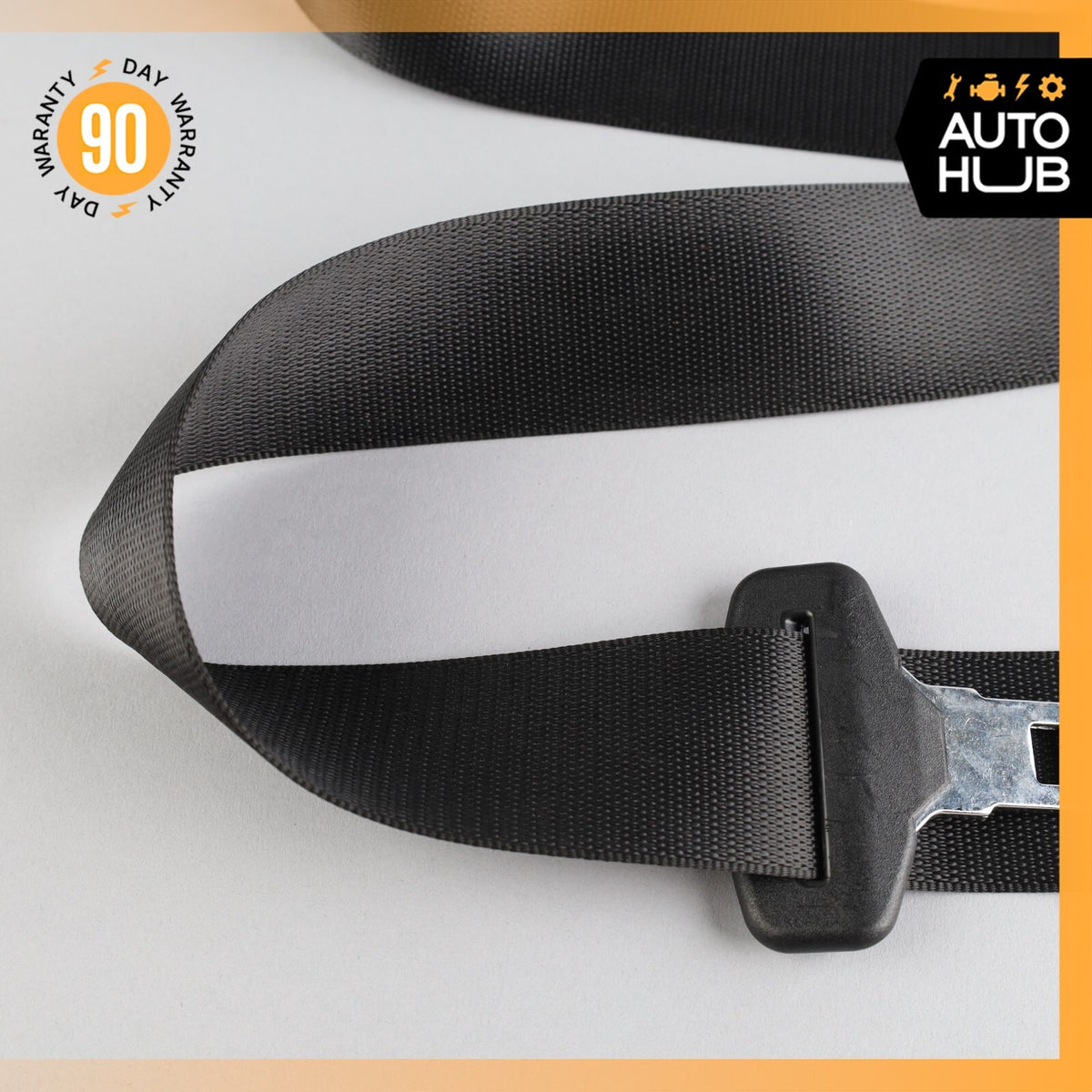 14-17 Mercedes W222 S600 S550 Rear Center Seat Belt Retractor Buckle Black OEM - photo 6