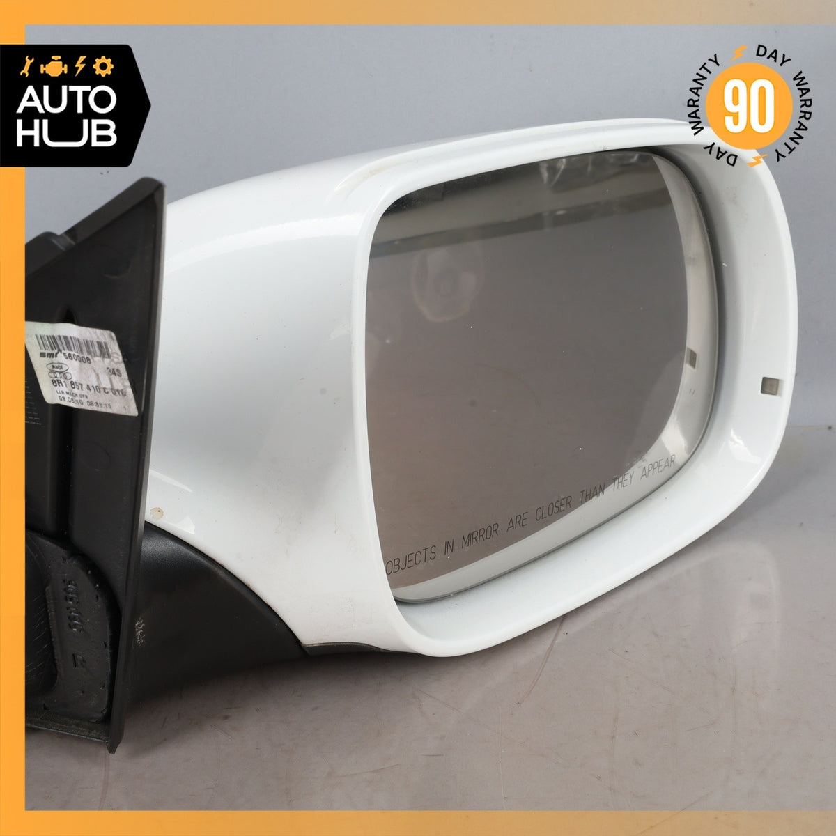 09-14 Audi 8R Q5 SQ5 Front Right Side Rear View Mirror White OEM - photo 3